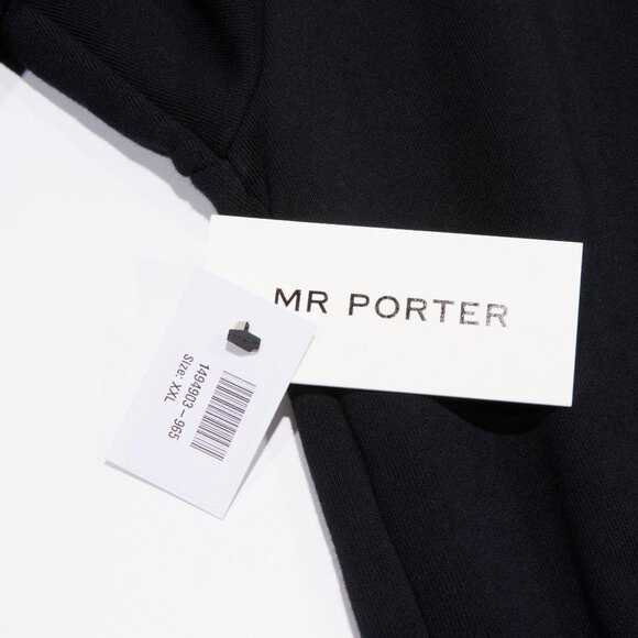 NEW CELINE x Hedi Slimane Loose Zipped Hoodie Black Cotton Fleece Logo XXL 2XL - Picture 14 of 15